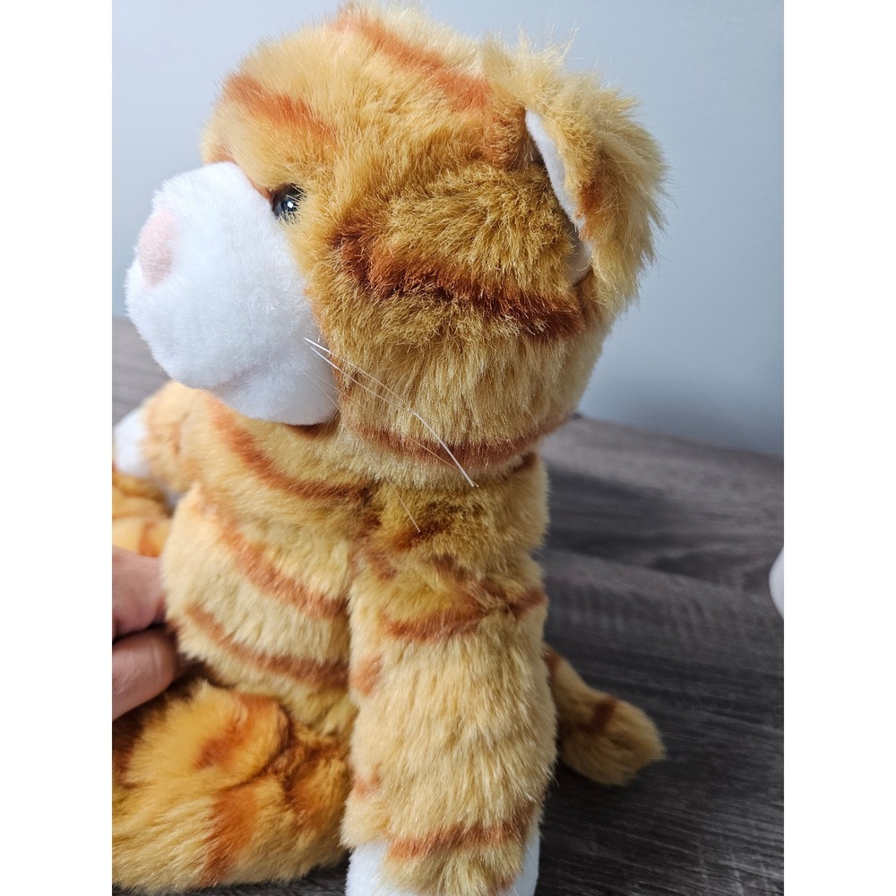 Build A Bear Workshop Floppy Kitty Orange Tabby Cat Plush Stuffed Animal 17" - Picture 4 of 5
